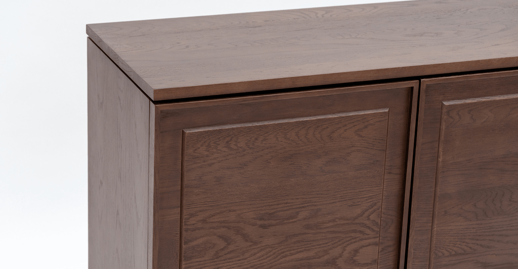 Yorke Highboard - Smoked Oak - Loom Collection