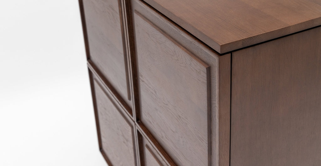 Yorke Highboard - Smoked Oak - Loom Collection