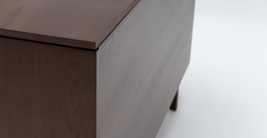 Yorke Highboard - Smoked Oak - Loom Collection