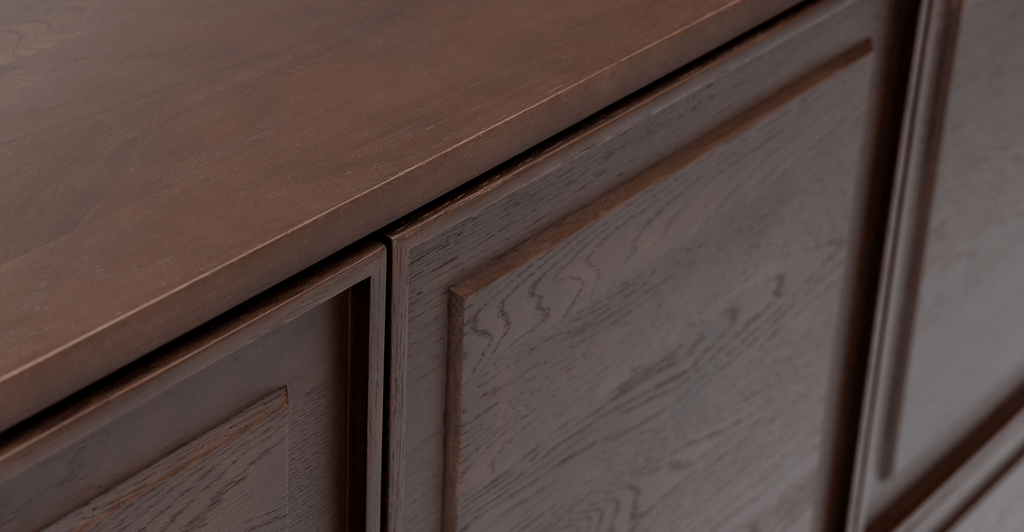 Yorke Highboard - Smoked Oak - Loom Collection