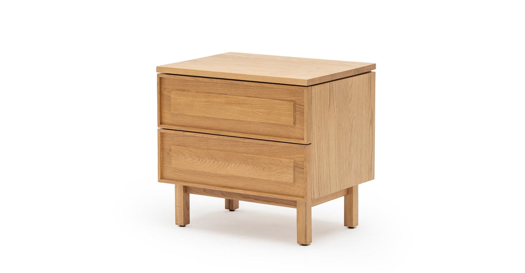 Yorke Nightstand - Light Oak - Loom Collection