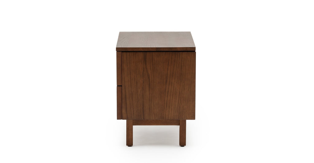 Yorke Nightstand - Smoked Oak.