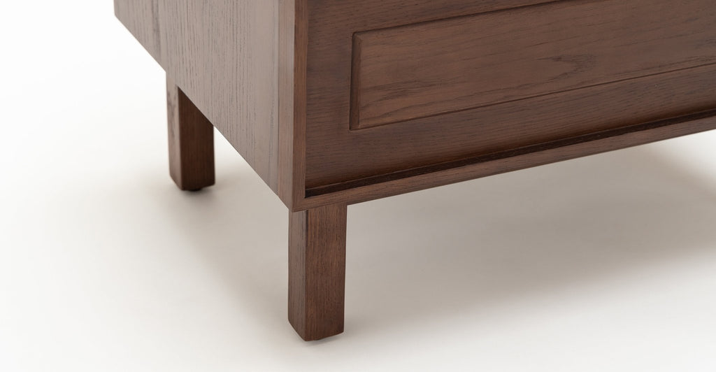 Yorke Nightstand - Smoked Oak.