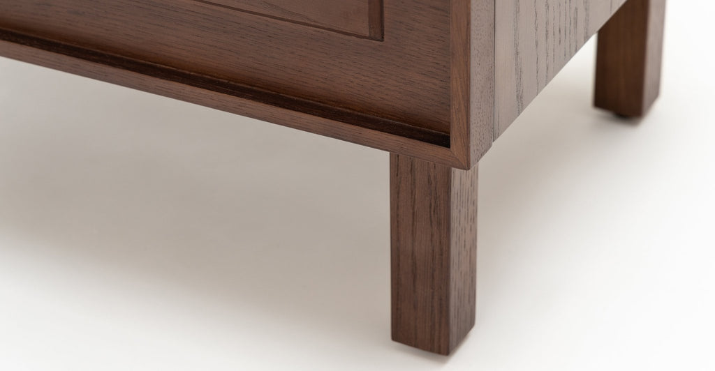 Yorke Nightstand - Smoked Oak.