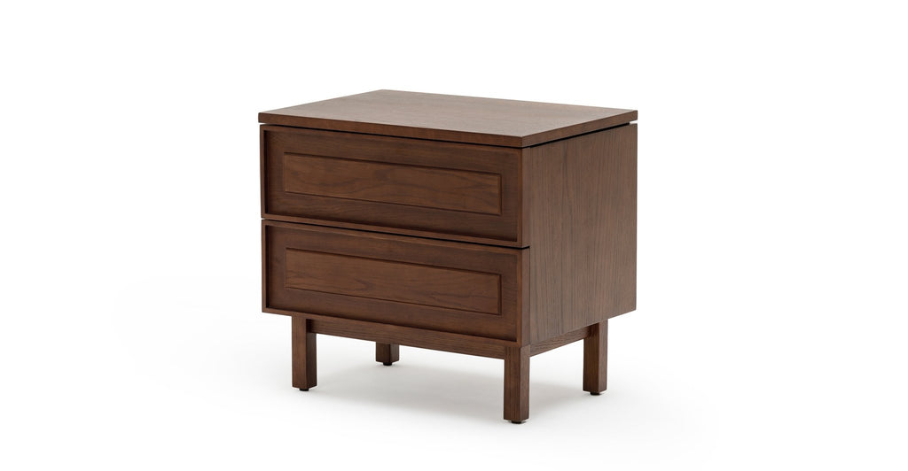 Yorke Nightstand - Smoked Oak.