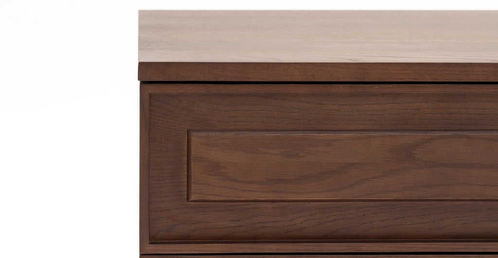 Yorke Nightstand - Smoked Oak.