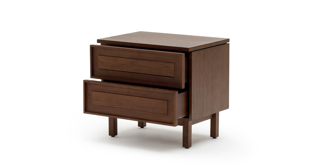 Yorke Nightstand - Smoked Oak.