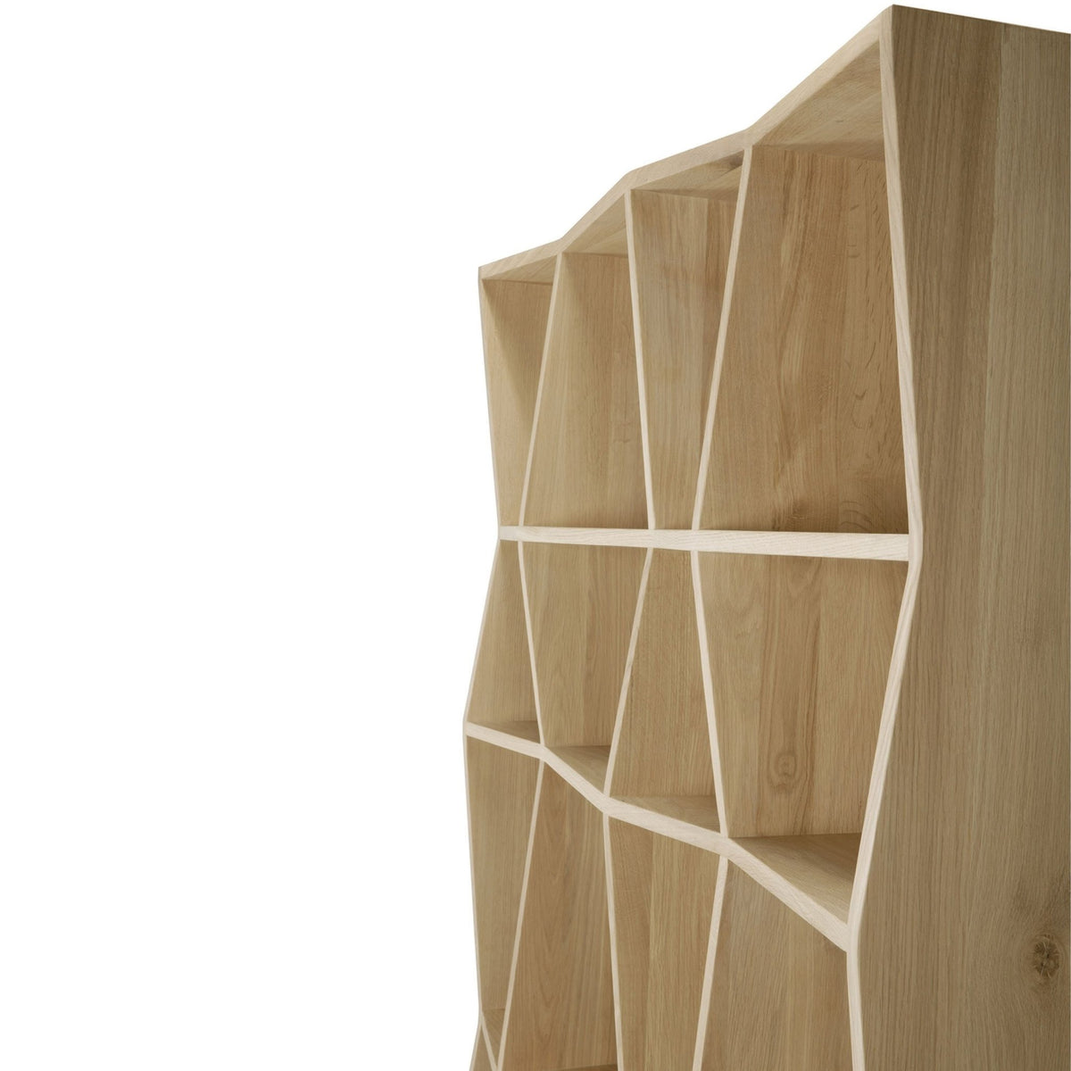 Z Rack - Oak - Shelving Ethnicraft Loom Collection Dubai