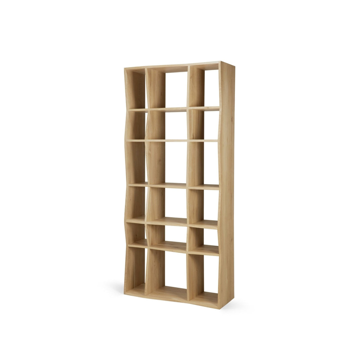 Z Rack - Oak - Shelving Ethnicraft Loom Collection Dubai