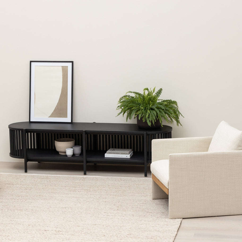 Zara Entertainment Unit - Black