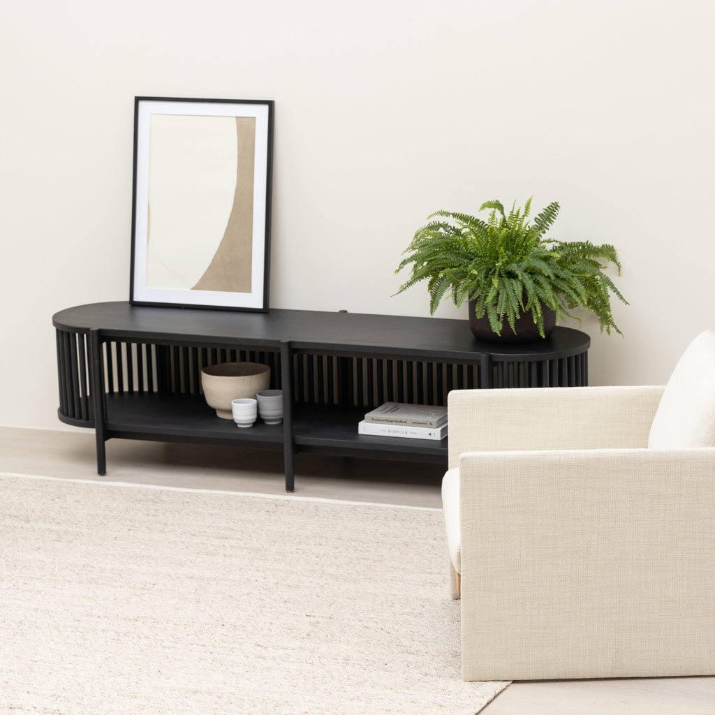 Zara Entertainment Unit - Black