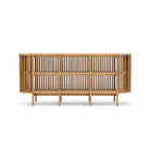 Zara Open Sideboard - Natural - Buffets & Sideboards Loom Collection Loom Collection Dubai