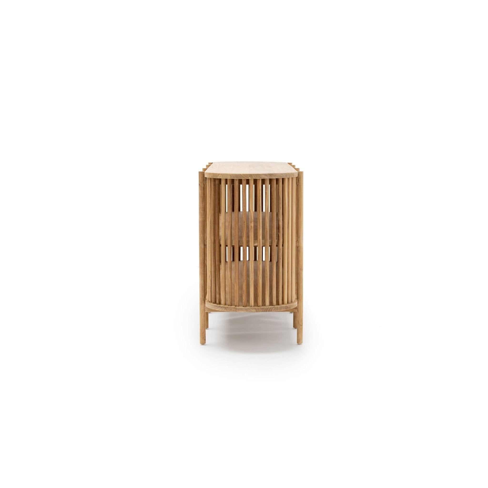 Zara Open Sideboard - Natural - Loom Collection