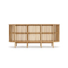Zara Open Sideboard - Natural - Buffets & Sideboards Loom Collection Loom Collection Dubai