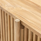 Zara Open Sideboard - Natural - Buffets & Sideboards Loom Collection Loom Collection Dubai