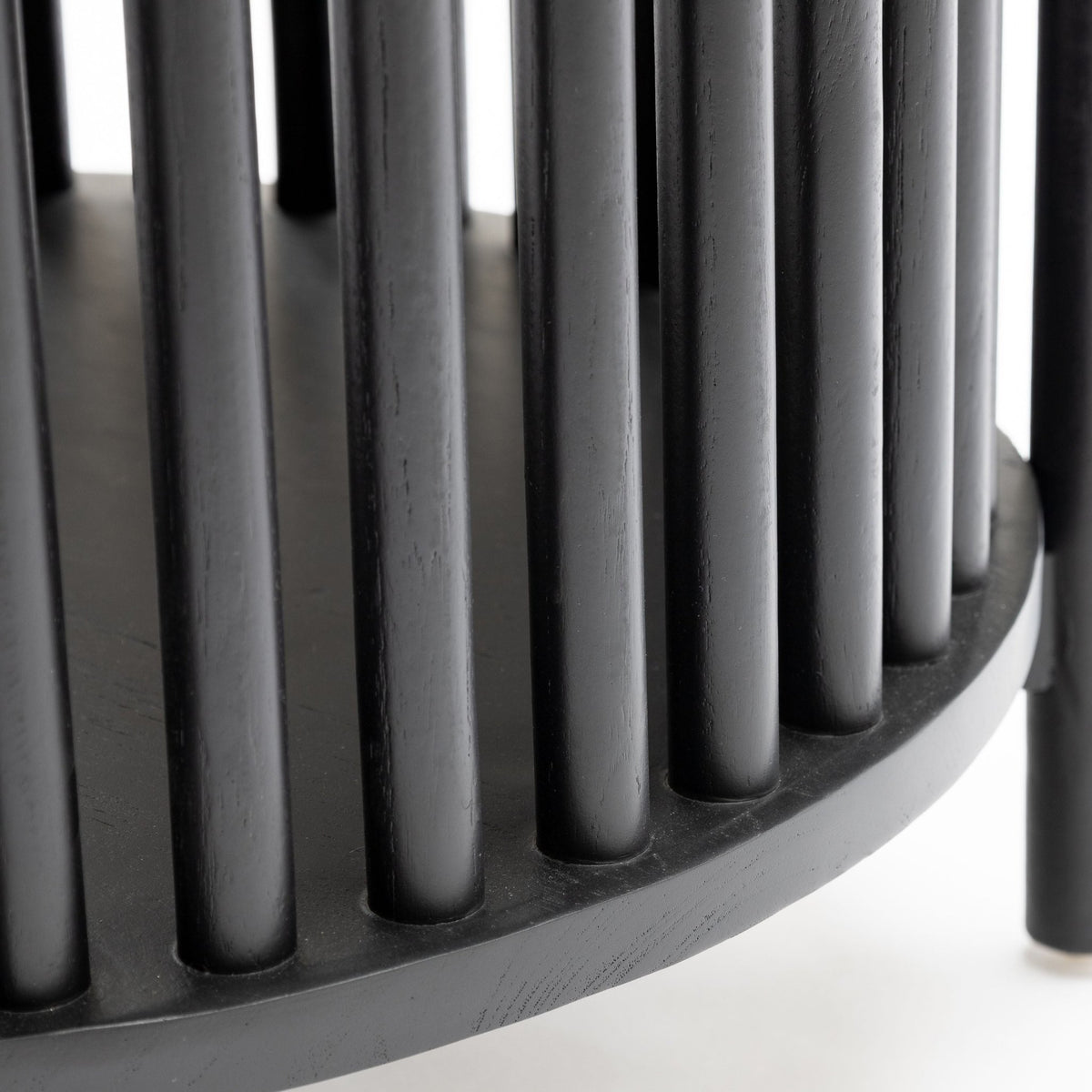 Zara Side Table - Black - Nightstands Loom Collection Loom Collection Dubai