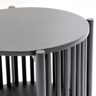 Zara Side Table - Black - Nightstands Loom Collection Loom Collection Dubai
