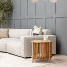 Zara Side Table - Natural - Side Tables Loom Collection Loom Collection Dubai