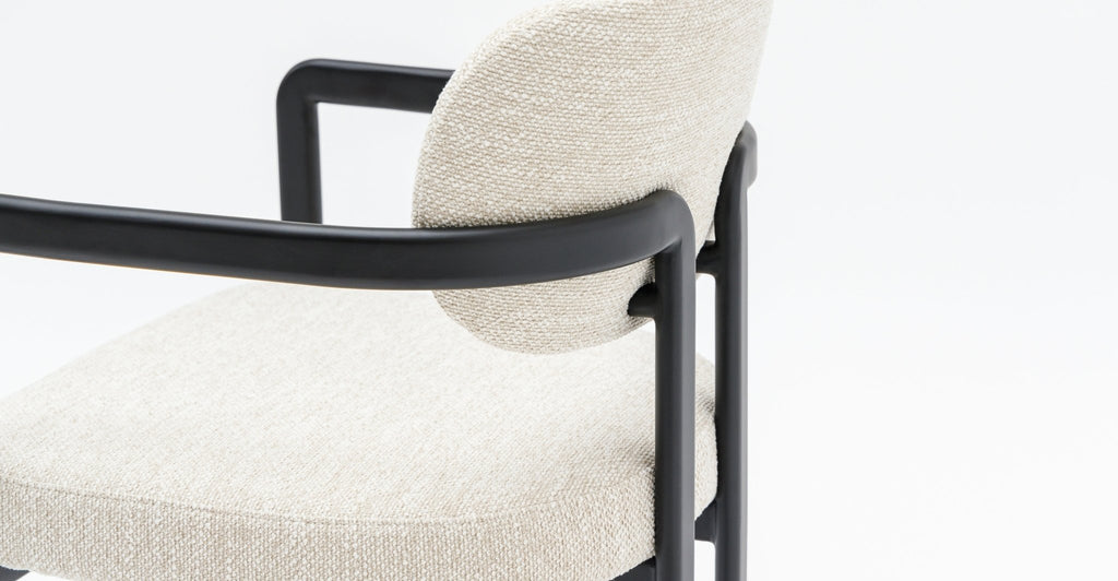 Zenith Armchair - Cream - Loom Collection