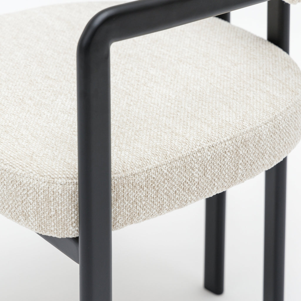 Zenith Armchair - Cream - Loom Collection