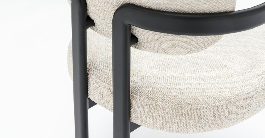 Zenith Armchair - Cream - Loom Collection