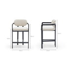 Zenith Counter Chair - Cream