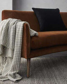 Zoe 50Cm Cushion - Ebony