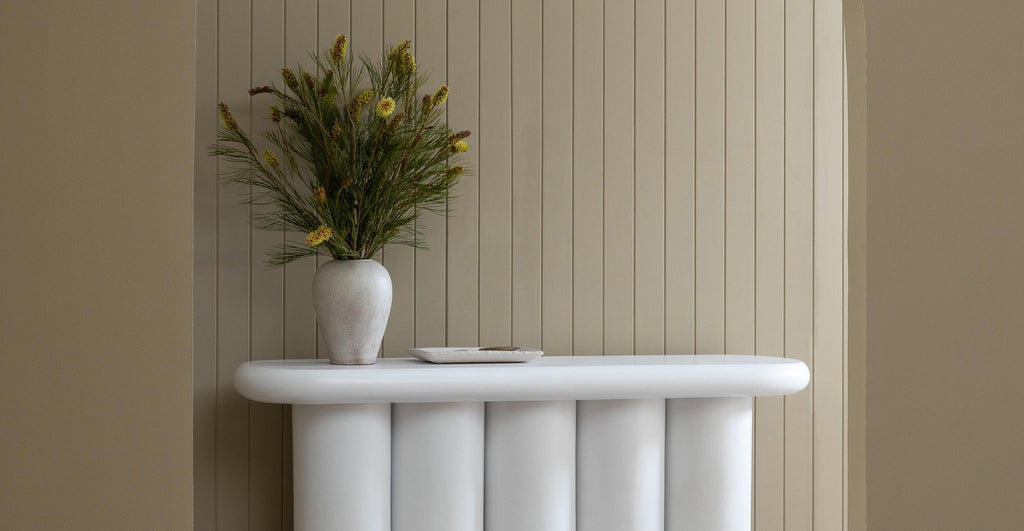 Ponte Console Table - Chalk.