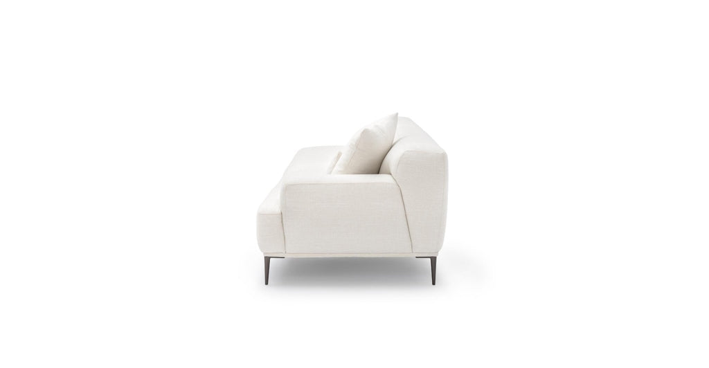 Amelia Open End Sofa - Canvas White.