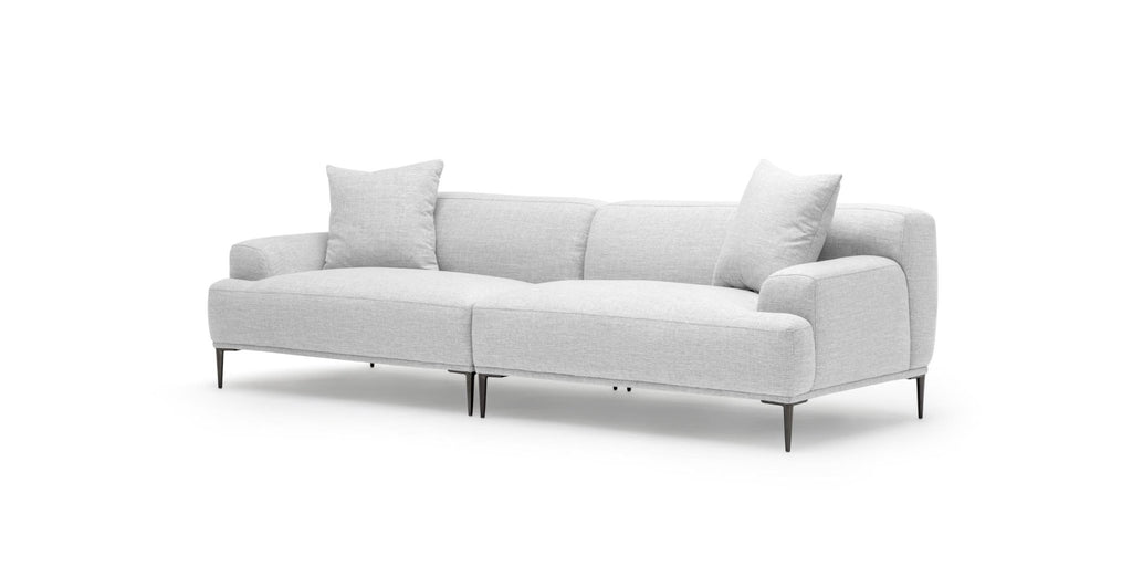 Amelia Sofa -Silver.