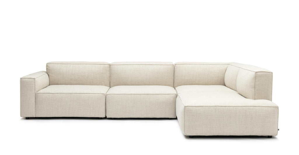 Baker Corner Sofa Set - Oatmeal.