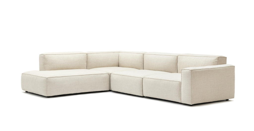 Baker Corner Sofa Set - Oatmeal.