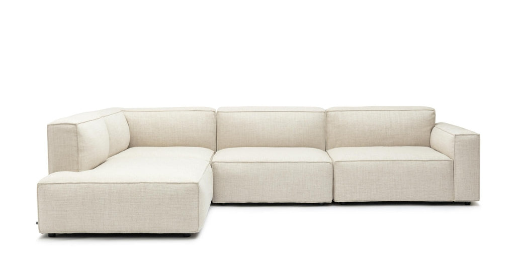 Baker Corner Sofa Set - Oatmeal.