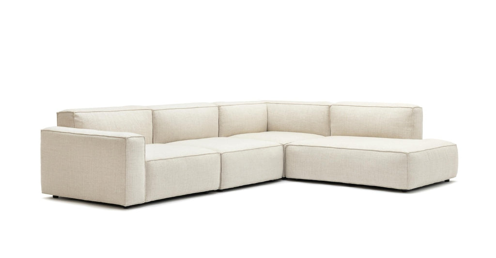 Baker Corner Sofa Set - Oatmeal.