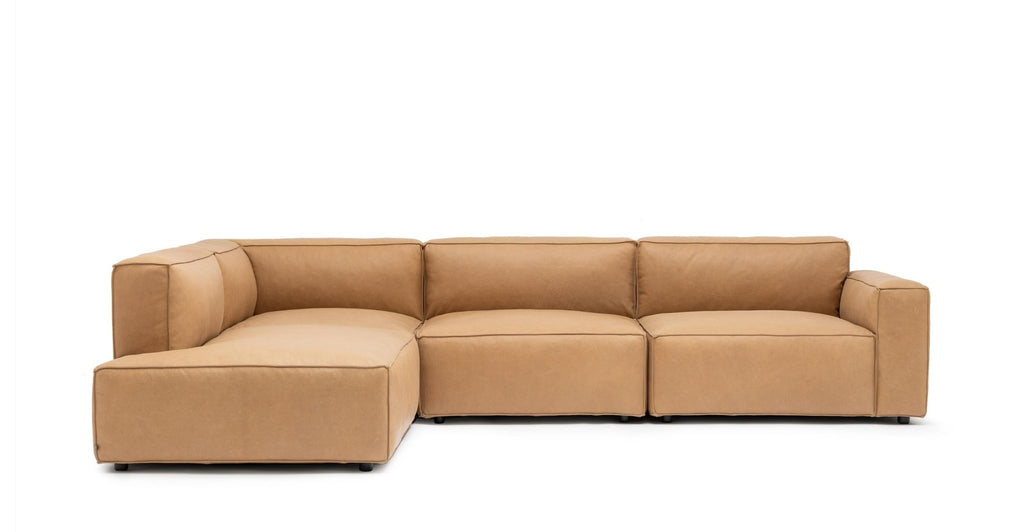 Baker Corner Sofa Set - Pecan.