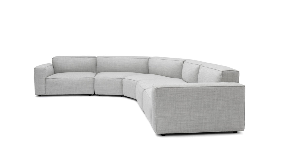 BAKER CURVED EXTRA LARGE SOFA - DIAMOND - THE LOOM COLLECTION