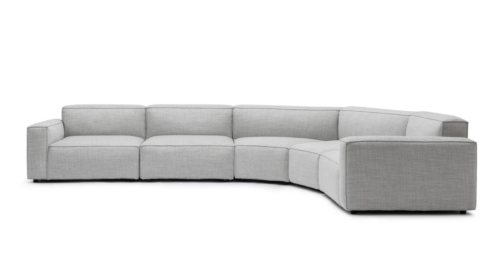 BAKER CURVED EXTRA LARGE SOFA - DIAMOND - THE LOOM COLLECTION