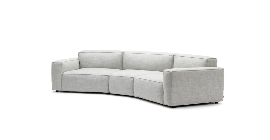 Baker Curved Sofa - Diamond.