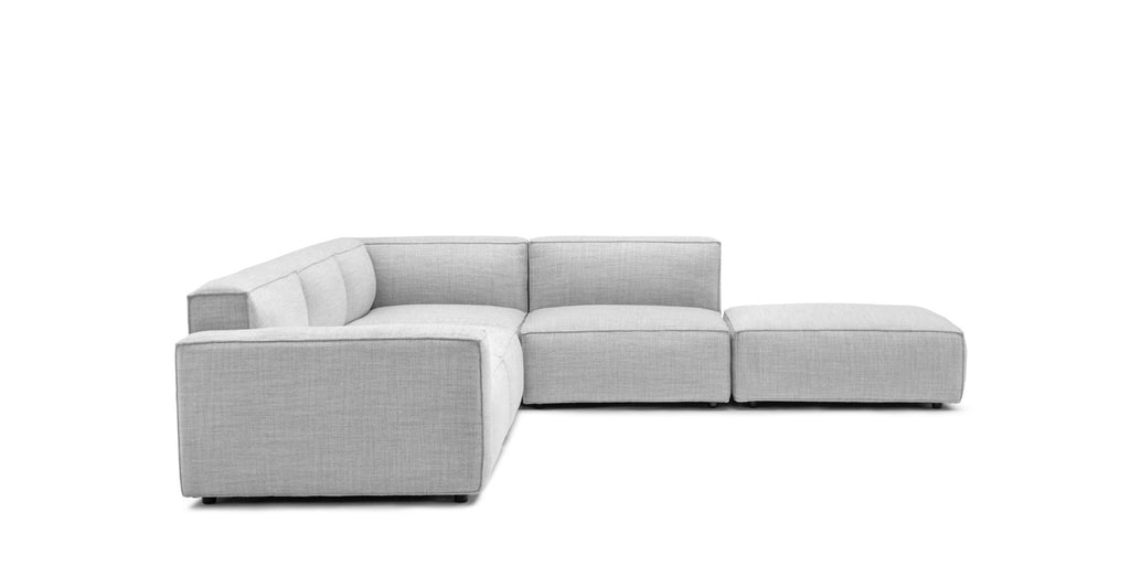 Baker Large Corner Sofa With Ottoman - Diamond.