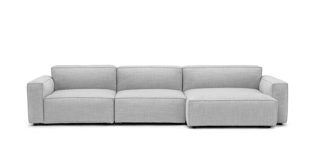 BAKER LARGE L-SHAPED SOFA - DIAMOND - THE LOOM COLLECTION