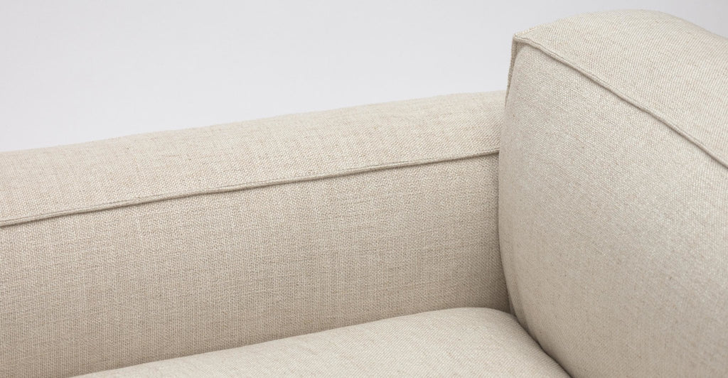 Baker Large L-Shaped Sofa - Oatmeal.