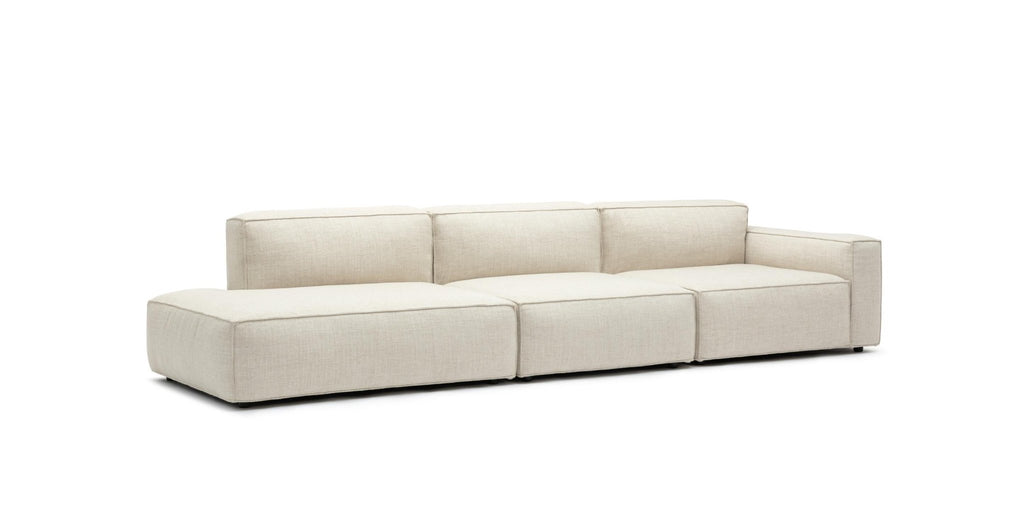 Baker Large Open End Sofa - Oatmeal.