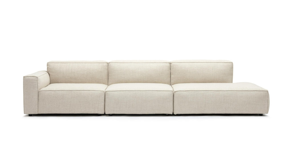 Baker Large Open End Sofa - Oatmeal.