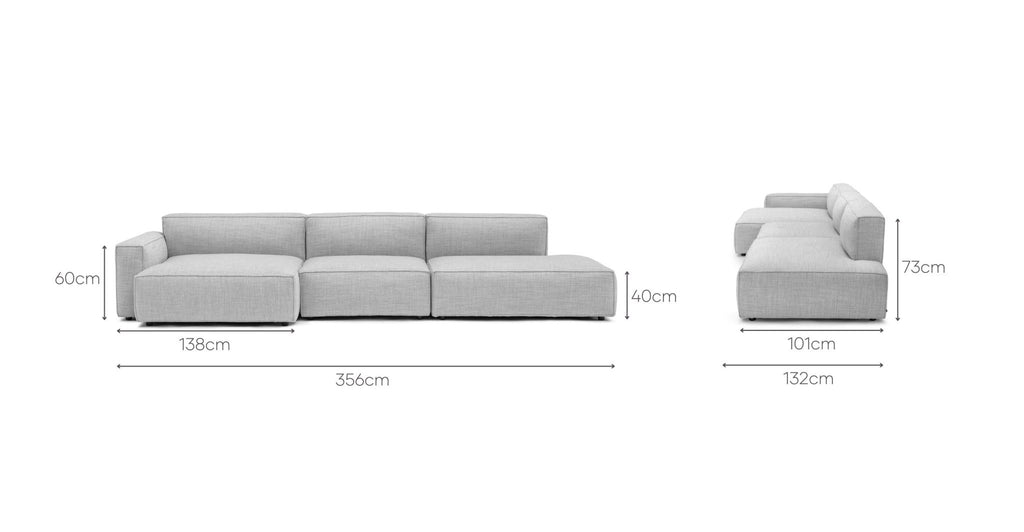 Baker Mega Lounge Sofa - Diamond.