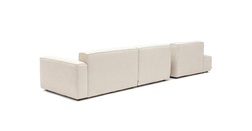 Baker Mega Lounge Sofa With Storage Table - Oatmeal.