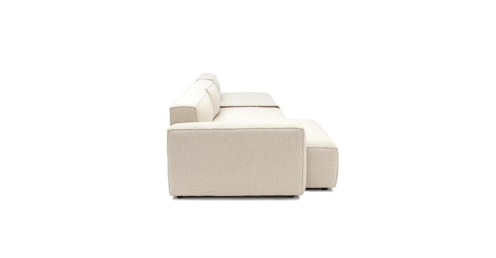 Baker Mega Lounge Sofa With Storage Table - Oatmeal.