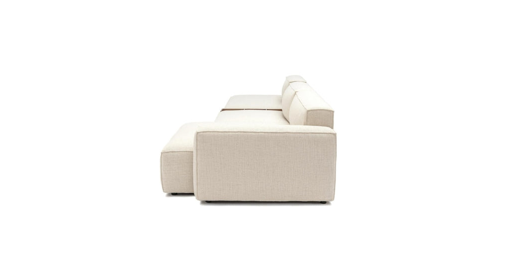 Baker Mega Lounge Sofa With Storage Table - Oatmeal.