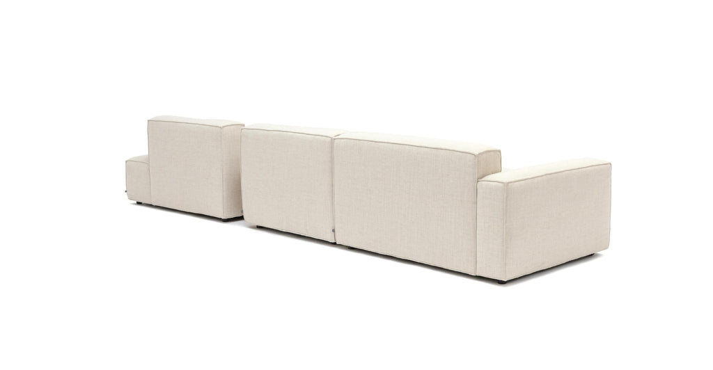 Baker Mega Lounge Sofa With Storage Table - Oatmeal.