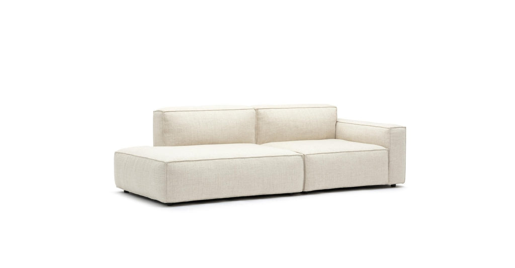 Baker Open End Sofa - Oatmeal.