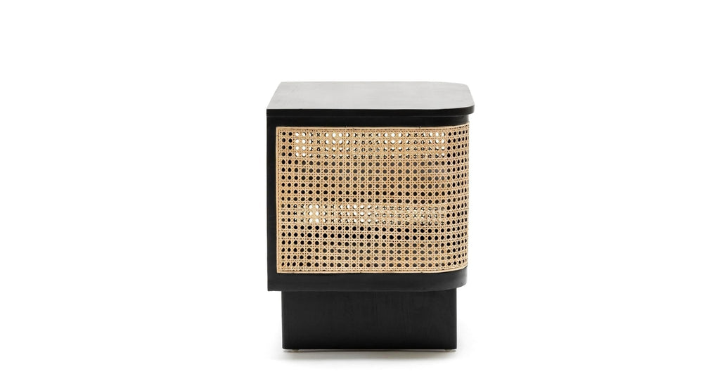 Cali Bedside Table - Black.